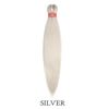 Pre-stretch x-pression hair Ultra braid 3x per pack 52" color silver