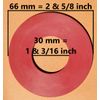 Replacement Flush Valve Seals for American Standard 7381042-0070A by NuFlush (2-pack)