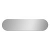 Glossy Gallery Rectangle Shatterproof Acrylic Safety Mirror with Rounded Ends - 12in x 48in
