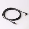 Basicest 2.5mm 4 Pole Extension Stereo Cable with Right Angle Plug (2m) for Dash Cam Rearview Camera