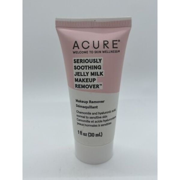 Acure Seriously Soothing Jelly Milk Makeup Remover 1 Fl Oz Travel Size Sealed