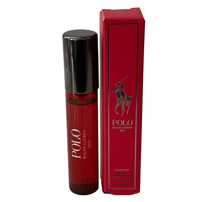 Polo Ralph Lauren Red Parfum travel size spray 0.34 / .34 oz 10 ml New in Box