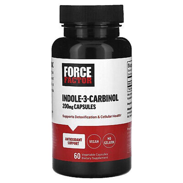Indole-3-Carbinol, 200 mg, 60 Vegetable Capsules