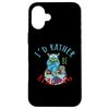 iPhone 16 Plus Monster Love Reading Animal Book Lover I'd Rather Be Reading Case