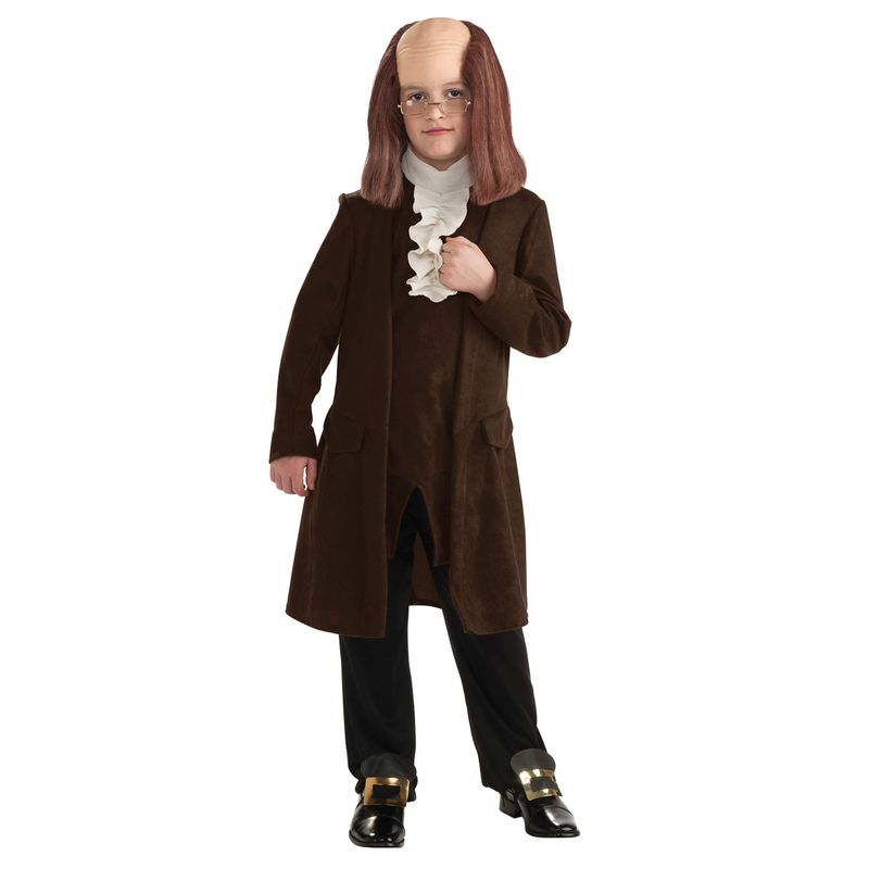 Forum Novelties - Costume Per Bambino Benjamin Franklin, Inventore E Scienziato, Taglia Media - 3