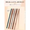 SUIKONE Eyebrow Pencil Refill Included, Extra Fine 0.06 inch (1.5 mm), Eyebrow, Eyebrow, Drop Resistant, Waterproof, Cosmetics, Waterproof, Refill #02 Dark Brown