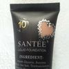 Santee Flawless Liquid Foundation 2ea. Dark Tones Color # 10, Water Based SPF 20