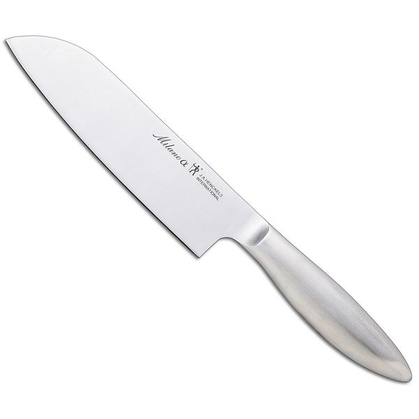 Henckels 19758-481 Milano Alpha Petit Knife, 7.1 inches (180 mm), Made in Japan, Santoku Knife, Stainless Steel, Dishwasher-Safe, Made in Seki City, Gifu Prefecture, Genuine Japanese Product