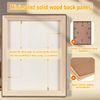 11X14 Premium Picture Frame Set of 2 - Solid Walnut Wood, Uv-Blocking Plexiglass