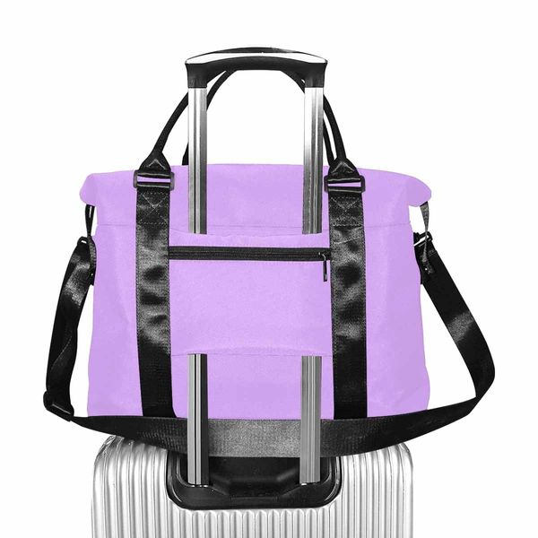 Mauve Purple Duffel Bag, Large Travel Carry - One Size