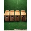 4 BLUEBIRD CEDAR BIRD HOUSE NEW HANDMADE 5/8 CEDAR with squirrel guard