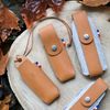 OPINEL Minimalist Regenerated Leather Knife Case - Brown - Sustainable Case N°07, N°08, N°09 & Effilé 8/10