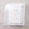 Switch Plug Waterproof Box, Transparent Waterproof Socket Box, Transparent Socket Box, Suitable for Bathroom Sockets (Screw Type)