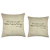 Shakespeare quote: "The world's mine oyster" Throw Pillow