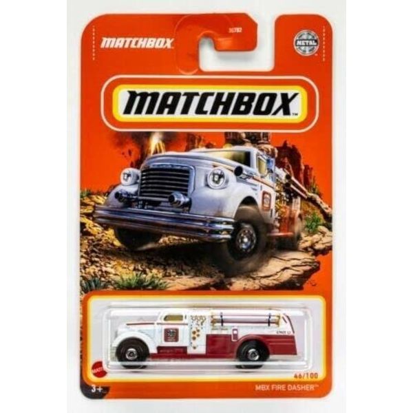 Matchbox Fire Dasher 46/100 (White)