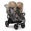 For Your Little One Side by Side Raincover Compatible with Chicco Echo Twin