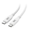 Cable Matters 40Gbps USB4® Cable in White - 2m/6.6ft
