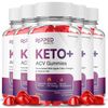 Ripped Results Keto ACV gummies, Maximum Strength Official Gummies (5 Pack)