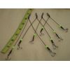 10 PCS.  QUICK STRIKE S.S. WIRE LEADER RIG/UMBRELLA RIG 2 ARMS X 5" #8 HOOK