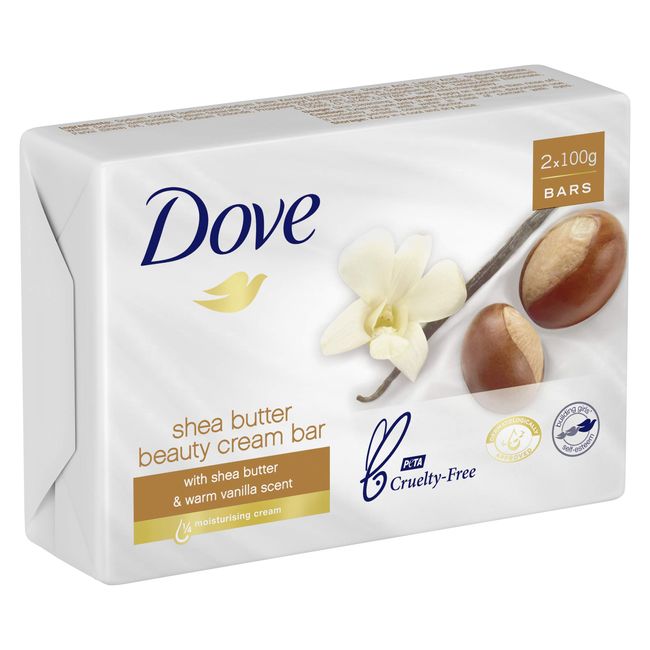 Dove Purely Pampering Beauty Bar, Shea Butter - 8 pack, 4 oz bars