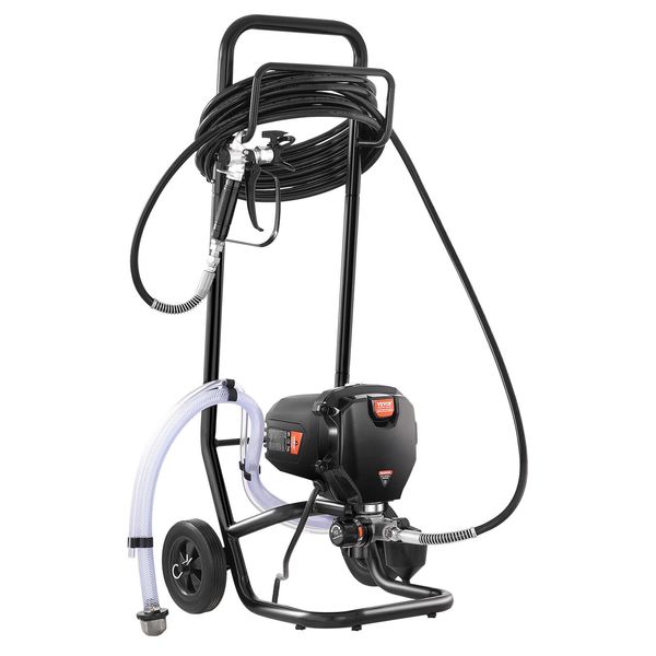 Electric Stand Airless Paint Sprayer 750W 3000PSI Paint Sprayer With Cart