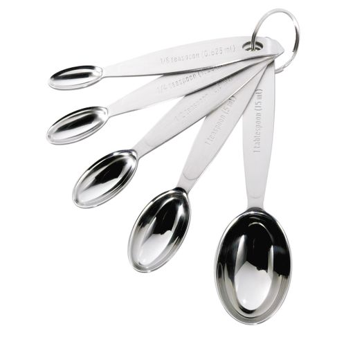 Cuisipro Silver Measuring Spoon Set, Standard