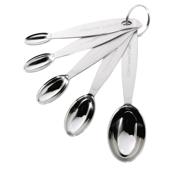 Cuisipro Silver Measuring Spoon Set, Standard