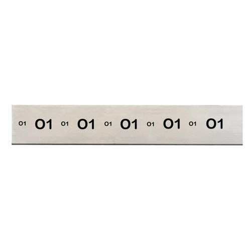 Starrett Precision Ground Flat Stock for The Most Intricate Work - Ideal for Amateurs and Professionals - O-1 Standard Material Type, 1/8" Thickness, 3/4" Width, 18" Length - 54001