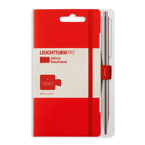 Leuchturm Bauhaus Pen Holder, Red, 359773