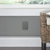 adorne Full-Size, 6A, A/A USB Outlet, Magnesium, ARUSB2AA6M4