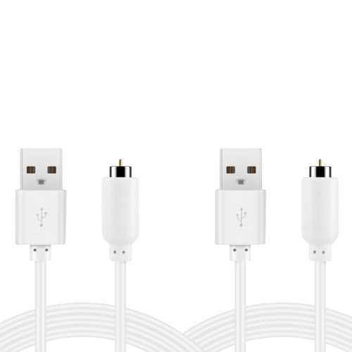 Kisumi Magnetic Charging Cable for plusOne Charger | OEM Replacement USB Charging Power Cord, 2 Pack