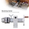 Hand Drill Bits, Precise Live Revolving Center with Wrench for Mini Lathe Machine Woodworking Tool