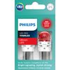 Philips Automotive Lighting 1156RLED Ultinon LED (Red), 2 Pack