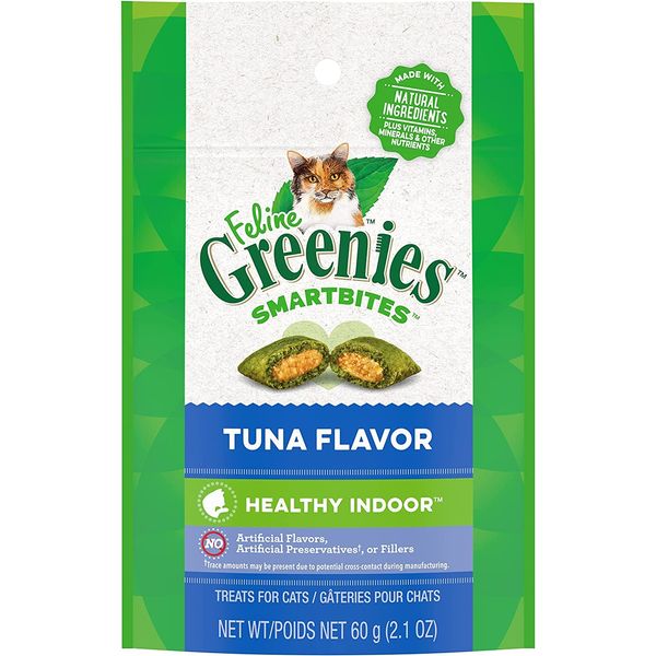 Greenies Smartbite Hairball Tuna Cat Treat