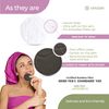 Sinutan® | Washable Bamboo Makeup Remover Pads | 16 Reusable Makeup Pads Bamboo Fiber and Cotton | 1 Konjac Face Charcoal Sponge | 1 Cotton Laundry Bag