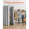 Fitting Room Portable Dressing Room 39 in Privacy Space (Semicircular)