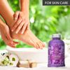 Lavender Bath Salt with Natural Lavender Essential Oil 21.16 Oz for Calming and Relax - Lavanda Salt 600g - Aromatherapy Salts Lavender -Short Life