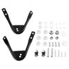 South Mud Bay 2-up Docking Hardware Kit Fits Tour Pack Pak Models 07 -(Black)