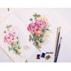 PANNA Ranunculus Counted Cross Stitch Kit C-1852, Multi, 21 x 30cm
