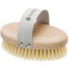 Hydrea London Dry Brushing Body Brush with Cactus Bristle - Dry Brush for Skin, Cellulite Remover, Skin Exfoliating Body Scrubber, Vegan Best Dry Brush for Flawless Skin, Helps Improve Lymphatic Drainage - FSC® Certified Beechwood.