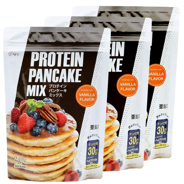 (AFC) Protein Pancake Mix, 12 Servings, Protein, Gluten Free, Sugar Off