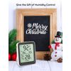 Govee Hygrometer Thermometer H5075, Bluetooth Indoor Room Temperature Monitor Thermometer with Remote App Control, Notification Alerts, 2 Years Data Storage Export(Only Supports 164ft Bluetooth Range)