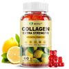 Hydrolyzed Collagen Gummies With Biotin,Vitamin C& E - Extra Strength 60 Gummies