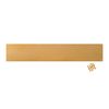 Brass Kick Plates Bright Polished (Single with Genuine Brass Screws)