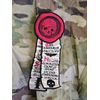 Grim Dark Purity Seal Wax & Scroll Embroidered Patch Hook Back Warhammer 40k