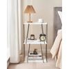 Tall Side Table, Small End Table, 29 inch High Accent Table, Bedside Table fo...