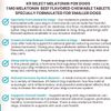 Melatonin For Dogs, 1 Mg - 180 Beef Flavored Chewable Tablets - Dog Me