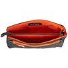 mobus MOG-4P-71 Pencil Case, 4 Pockets, Black/Orange