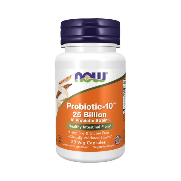 Now Foods Probiotic-10™ 25 Billion (50) Standard