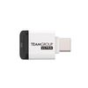 Team USB Type C Connection Mini Card Reader for Micro SD DDR200 OTG Compatible iphone15/15pro ipad Tablet